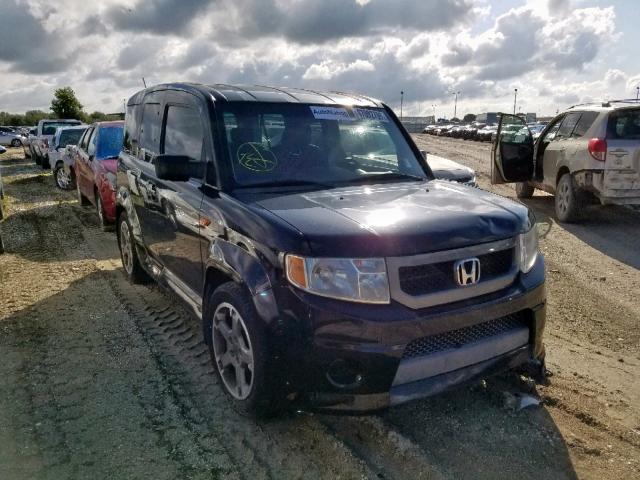 5J6YH18999L002372 - 2009 HONDA ELEMENT SC BLACK photo 1