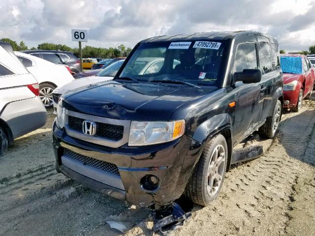 5J6YH18999L002372 - 2009 HONDA ELEMENT SC BLACK photo 2