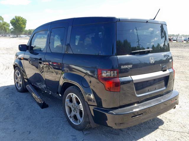 5J6YH18999L002372 - 2009 HONDA ELEMENT SC BLACK photo 3