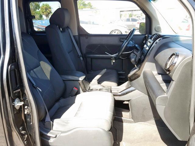 5J6YH18999L002372 - 2009 HONDA ELEMENT SC BLACK photo 5