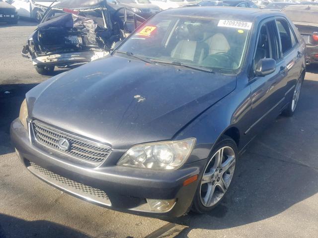 JTHBD192550098780 - 2005 LEXUS IS 300 GRAY photo 2