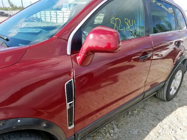 3GNAL2EK1ES546685 - 2014 CHEVROLET CAPTIVA LS 红色 照片 10