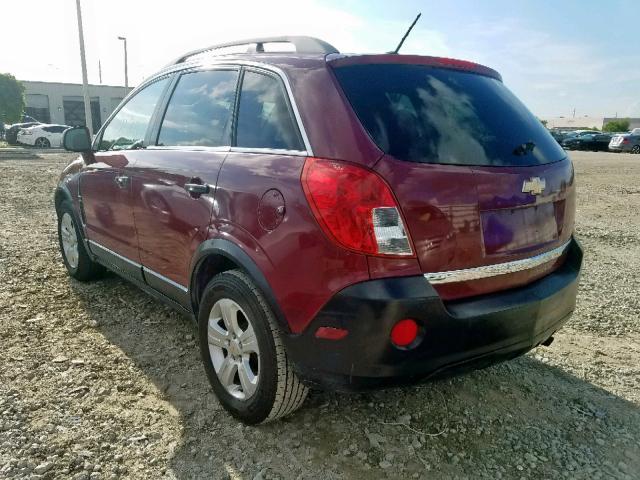 3GNAL2EK1ES546685 - 2014 CHEVROLET CAPTIVA LS 红色 照片 3