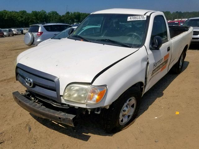 5TBJU32166S475991 - 2006 TOYOTA TUNDRA WHITE photo 2