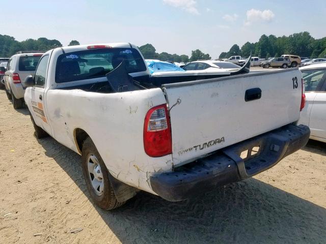 5TBJU32166S475991 - 2006 TOYOTA TUNDRA WHITE photo 3