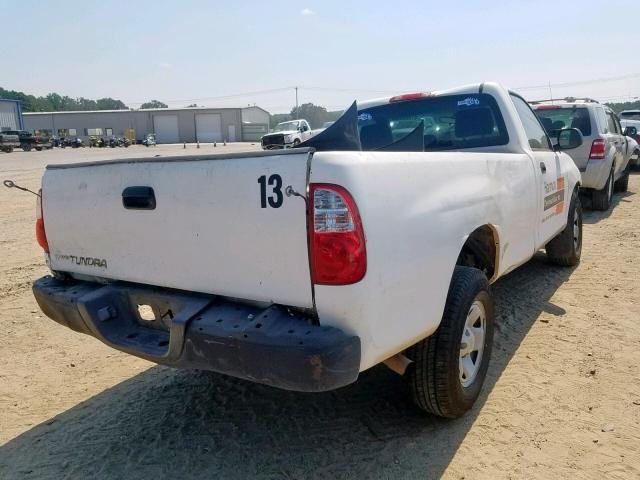 5TBJU32166S475991 - 2006 TOYOTA TUNDRA WHITE photo 4