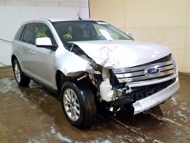 2FMDK3JC5ABB35833 - 2010 FORD EDGE SEL SILVER photo 1