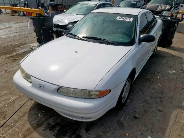 1G3NL52F54C132543 - 2004 OLDSMOBILE ALERO GL WHITE photo 2