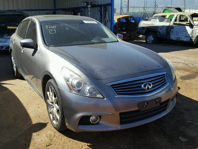 JN1CV6AR7CM672619 - 2012 INFINITI G37 CHARCOAL photo 1