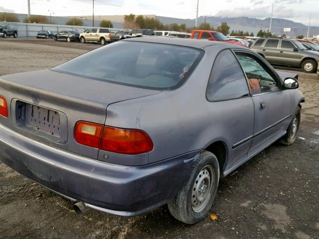 2HGEJ2121SH532811 - 1995 HONDA CIVIC DX GRAY photo 4