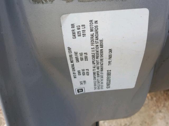 1G1NE52J316255520 - 2001 CHEVROLET MALIBU LS 绿色 照片 10