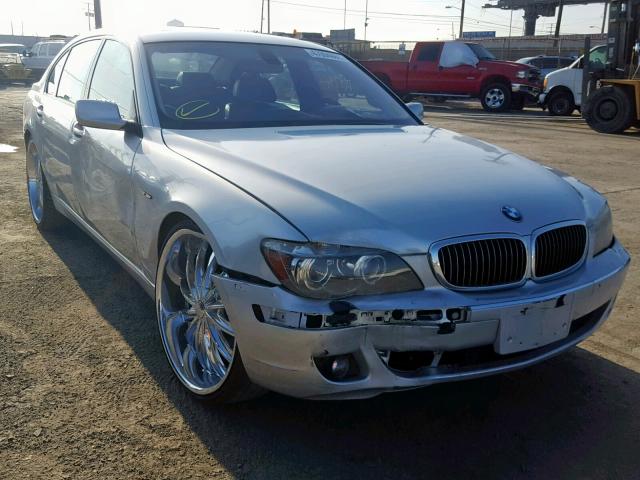 WBAHN83527DT67492 - 2007 BMW 750 SILVER photo 1