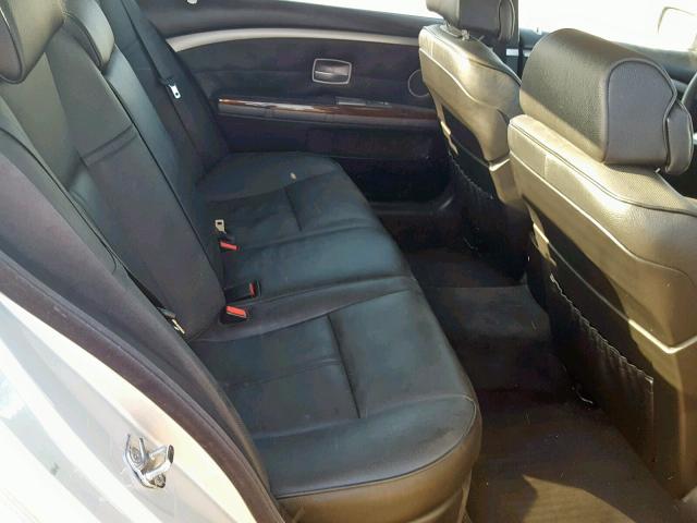 WBAHN83527DT67492 - 2007 BMW 750 SILVER photo 6