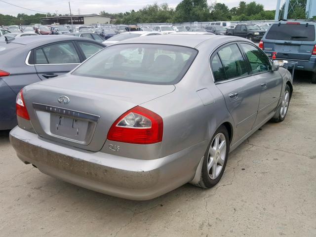 JNKBF01A22M000249 - 2002 INFINITI Q45 SILVER photo 4