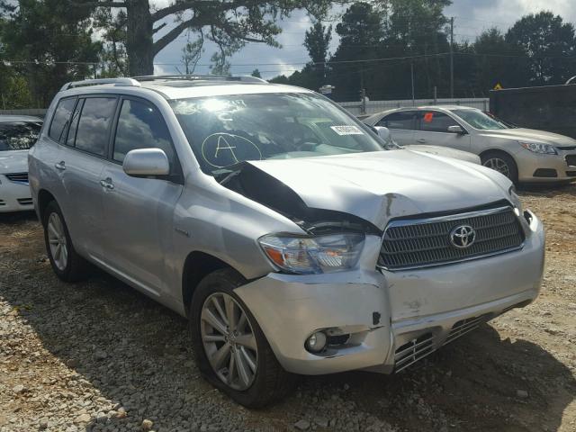 JTEJW3EH9A2042817 - 2010 TOYOTA HIGHLANDER SILVER photo 1