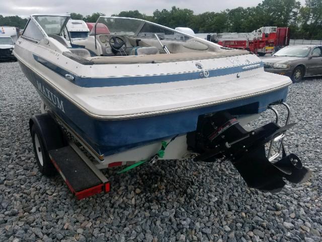 USJB63MEJ495 - 1995 MAXE MARINE/TRL BLUE photo 3