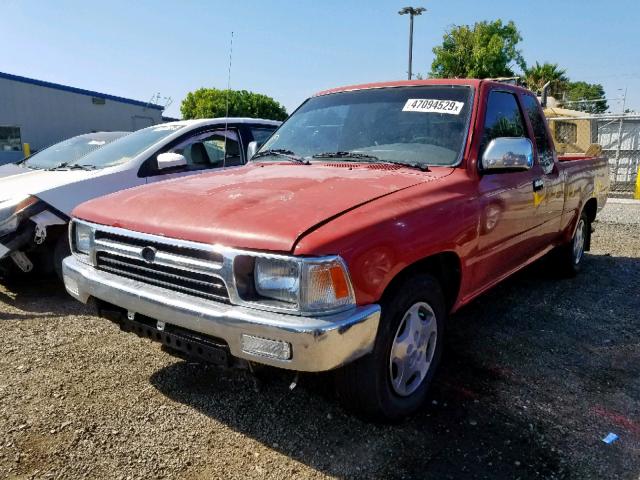 JT4VN93DXN5029719 - 1992 TOYOTA PICKUP 1/2 RED photo 2