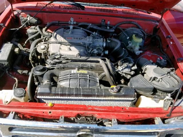 JT4VN93DXN5029719 - 1992 TOYOTA PICKUP 1/2 RED photo 7