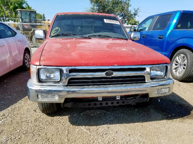 JT4VN93DXN5029719 - 1992 TOYOTA PICKUP 1/2 RED photo 9