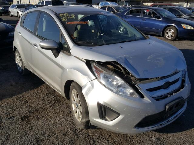 3FADP4EJ1CM114621 - 2012 FORD FIESTA SE GRAY photo 1