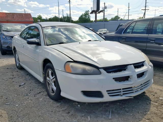 4B3AG42G13E199827 - 2003 DODGE STRATUS SE WHITE photo 1