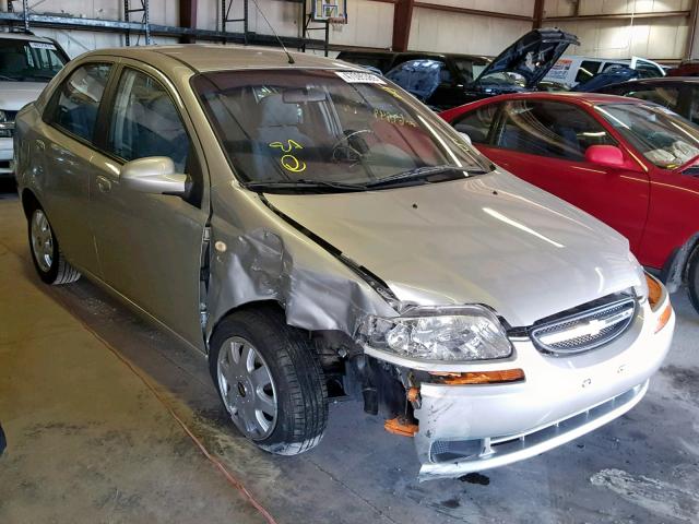 KL1TD52655B366457 - 2005 CHEVROLET AVEO BASE Gümüş foto 1