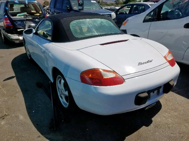 WP0CA2986WU626300 - 1998 PORSCHE BOXSTER WHITE photo 3