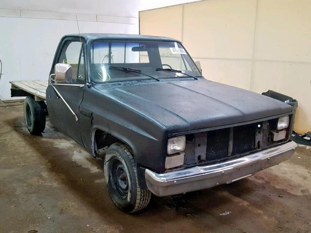 1GCCR14Z7HF328865 - 1987 CHEVROLET R10 BLACK photo 1