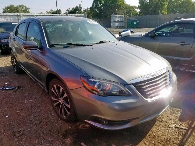 1C3CCBBB0DN609908 - 2013 CHRYSLER 200 TOURIN GRAY photo 1