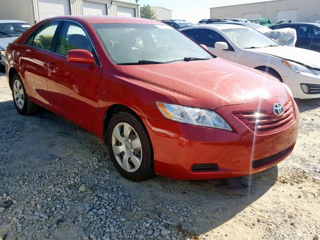 4T1BE46K18U261812 - 2008 TOYOTA CAMRY CE RED photo 1