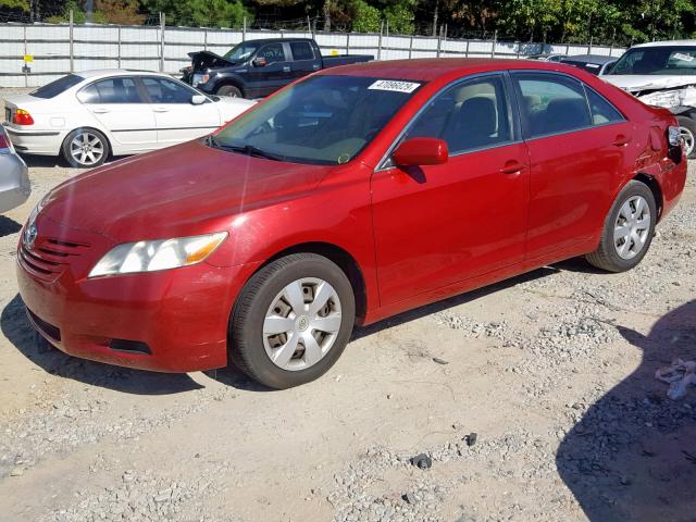 4T1BE46K18U261812 - 2008 TOYOTA CAMRY CE RED photo 2