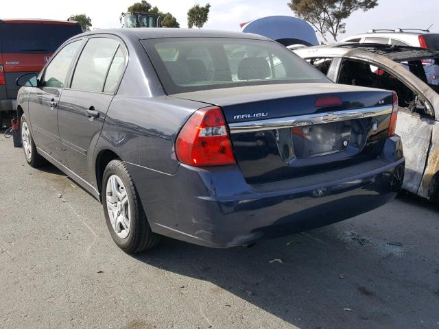 1G1ZS58F27F288398 - 2007 CHEVROLET MALIBU LS 蓝色 照片 3