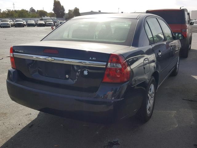1G1ZS58F27F288398 - 2007 CHEVROLET MALIBU LS 蓝色 照片 4
