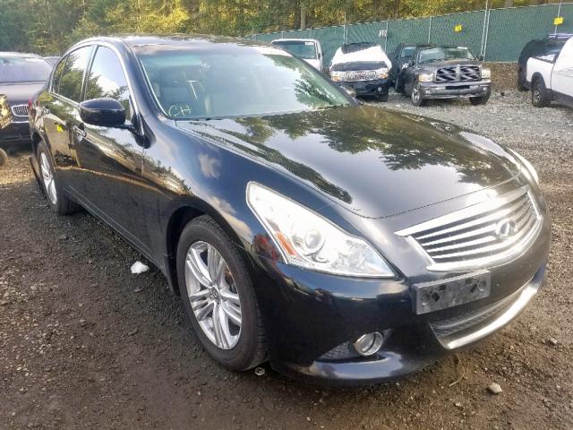 JN1CV6AR4AM250403 - 2010 INFINITI G37 BLACK photo 1