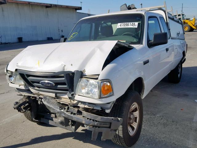 1FTKR1ED3APA35396 - 2010 FORD RANGER SUP WHITE photo 2