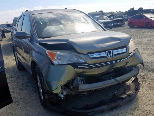 JHLRE387X8C039994 - 2008 HONDA CR-V EXL GREEN photo 1