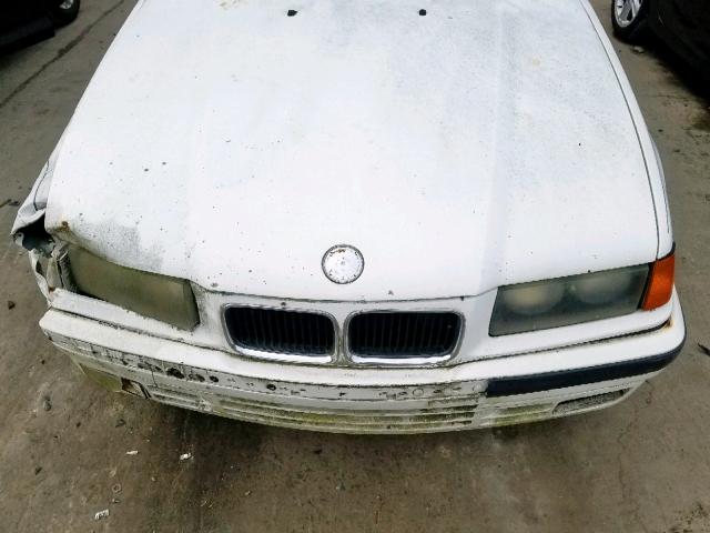 WBACB4317NFF90611 - 1992 BMW 325 I AUTO WHITE photo 7