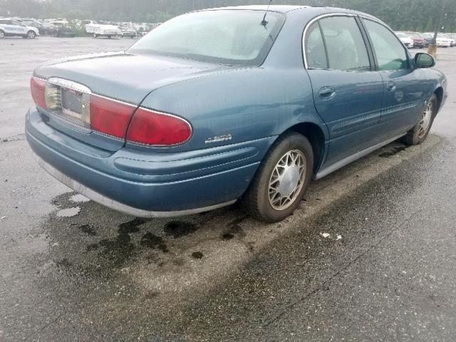 1G4HR54K52U219030 - 2002 BUICK LESABRE LI BLUE photo 4