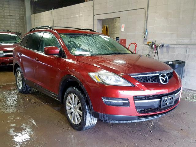 JM3TB38A290168877 - 2009 MAZDA CX-9 BURGUNDY photo 1