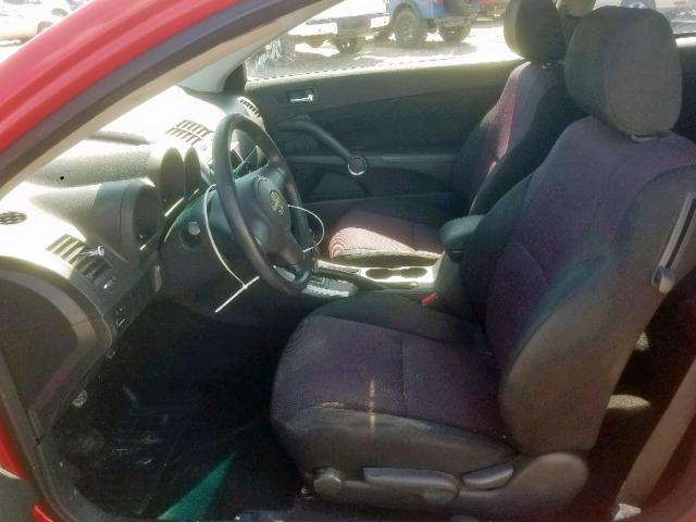 JTKDE177X50061027 - 2005 TOYOTA SCION TC წითელი ფოტო 5