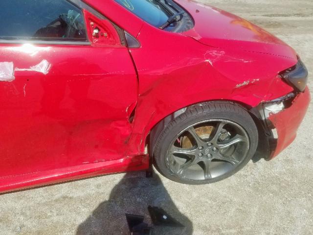 JTKDE177X50061027 - 2005 TOYOTA SCION TC წითელი ფოტო 9