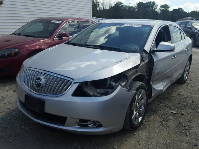 1G4GD5ED1BF128805 - 2011 BUICK LACROSSE C SILVER photo 2