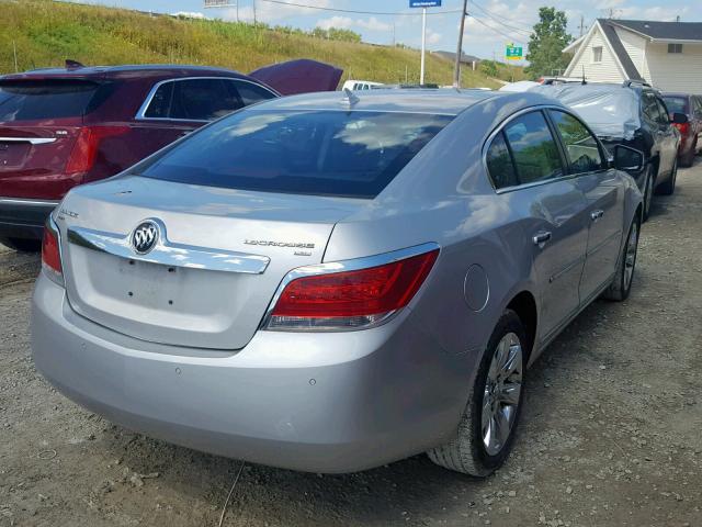 1G4GD5ED1BF128805 - 2011 BUICK LACROSSE C SILVER photo 4