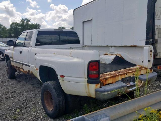 1B7MF33691J247563 - 2001 DODGE RAM 3500 WHITE photo 3