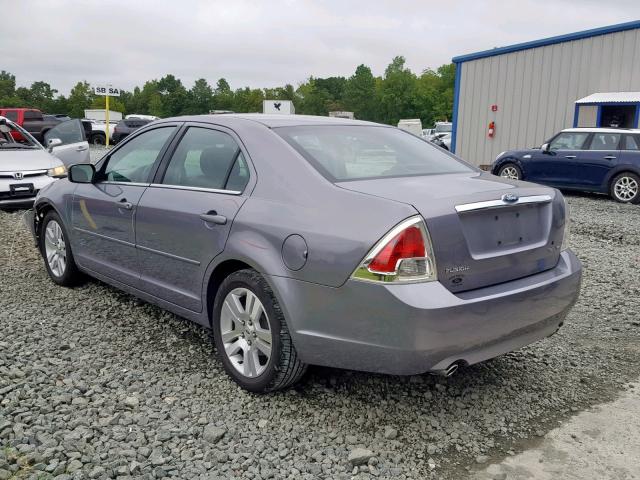 3FAHP08117R125200 - 2007 FORD FUSION SEL CHARCOAL photo 3