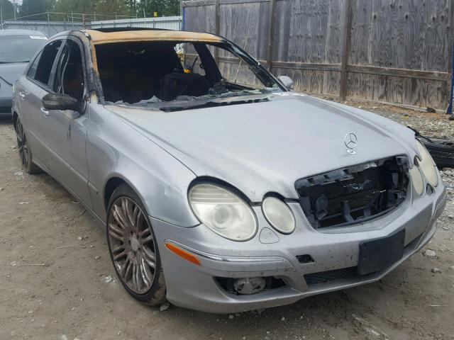 WDBUF56X58B211081 - 2008 MERCEDES-BENZ E 350 GRAY photo 1