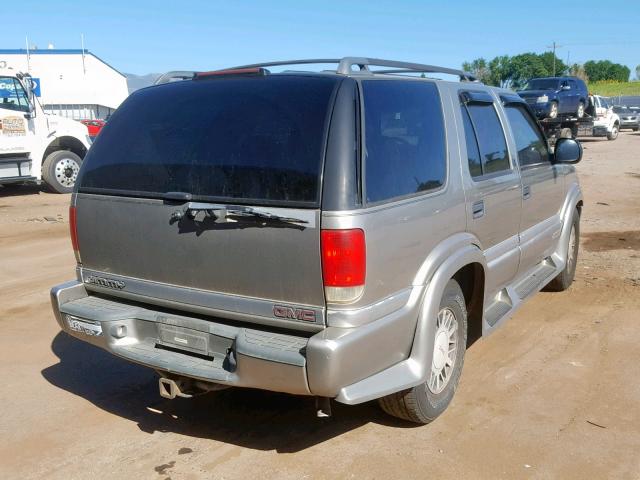 1GKDT13W1W2541915 - 1996 GMC JIMMY BEIGE photo 4