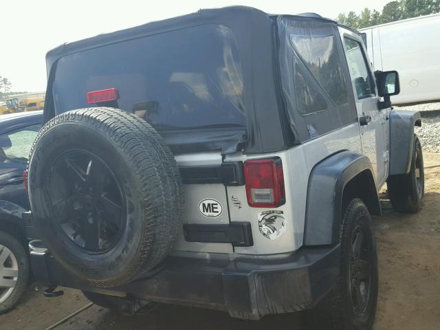 1C4AJWAG3CL250769 - 2012 JEEP WRANGLER S SILVER photo 4