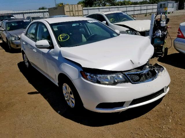 KNAFU4A24C5642652 - 2012 KIA FORTE EX WHITE photo 1