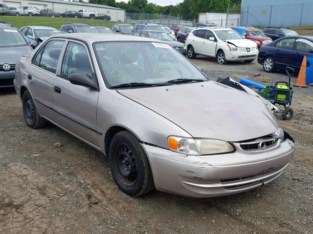 1NXBR12E8YZ414477 - 2000 TOYOTA COROLLA VE TAN photo 1